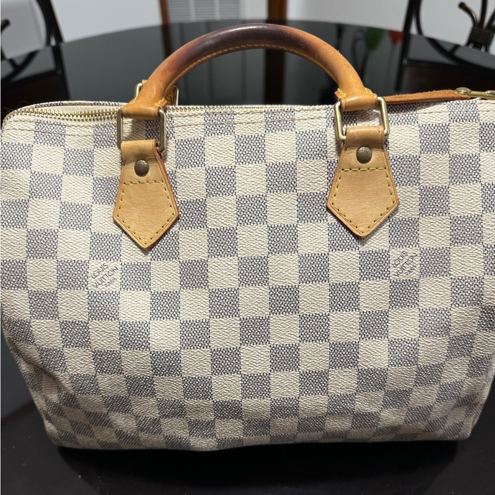 Louie Vuitton speedy Damier Azur